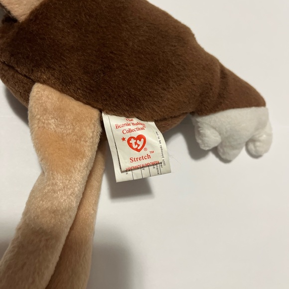 TY Beanie Babies Stretch The Ostrich Retired 1997 Rare Limited Edition - Picture 2 of 5